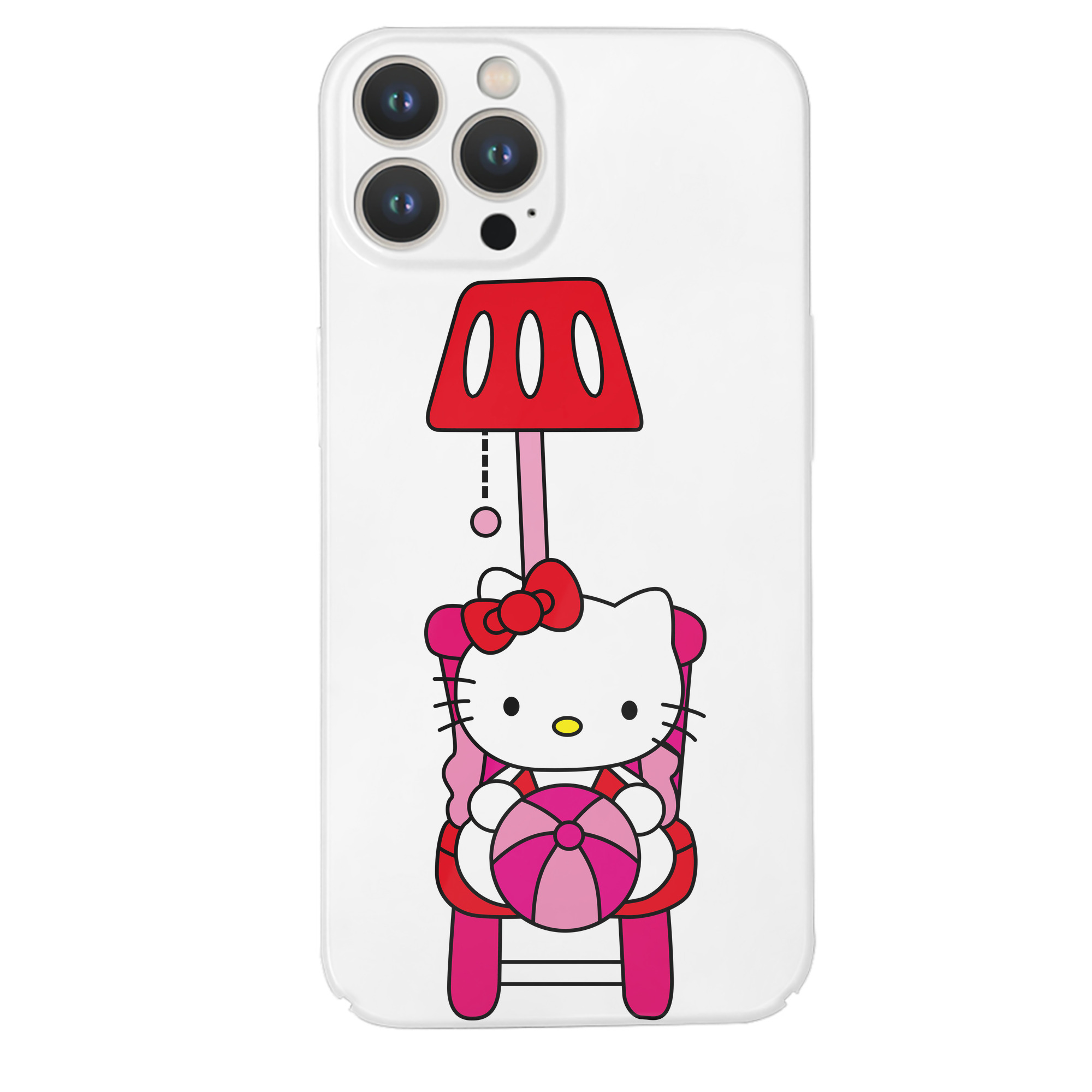 （画像用） Hello Kitty ハローキティ 【iPhone 14シリーズ対応】ハードケース